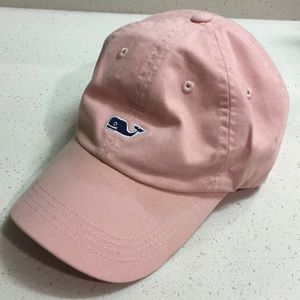 Vineyard Vines Baby Pink Baseball Cap